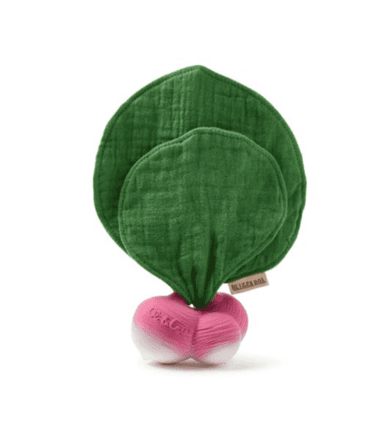 RAMONA THE RADISH MINI DOUDOU-TEETHER