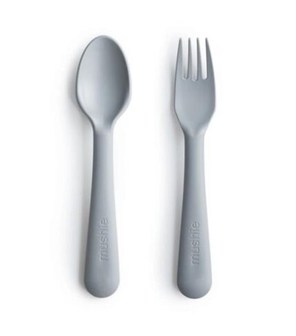 Mushie Fork & Spoon Cloud