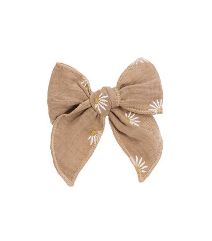 Fable Bow - Flower Taupe