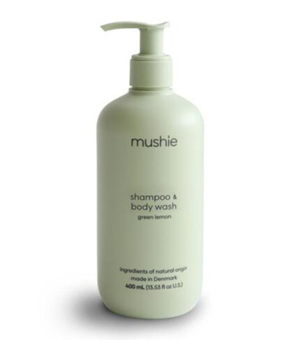 Mushie Baby Shampoo & Body Wash Green Lemon (Cosmos) - 400 ml