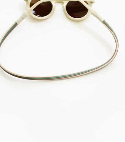 SUNGLASSES STRAPS - SHELL + FERN + BURLWOOD