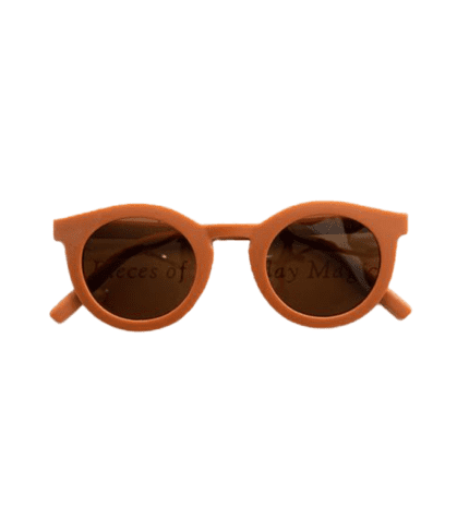 SUSTAINABLE SUNGLASSES - CHILD - RUST