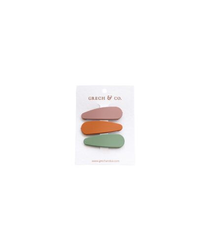 MATTE CLIPS SET OF 3 - FERN, SPICE, BURLWOOD