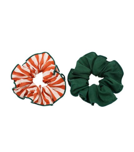 HAIR SCRUNCHIE SET OF 2 - STRIPES ATLAS + TIERRA