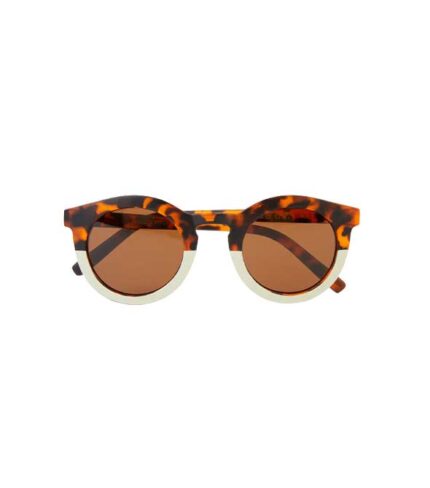 SUSTAINABLE SUNGLASSES - CHILD - TORTOISE+BUFF